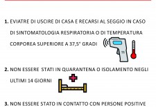 Protocollo sanitario e di sicurezza per lo svolgimento delle consultazioni elettorale e refendarie dell’anno 2020 ai sensi della circolare del Ministero dell’Interno e del Ministero della Salute